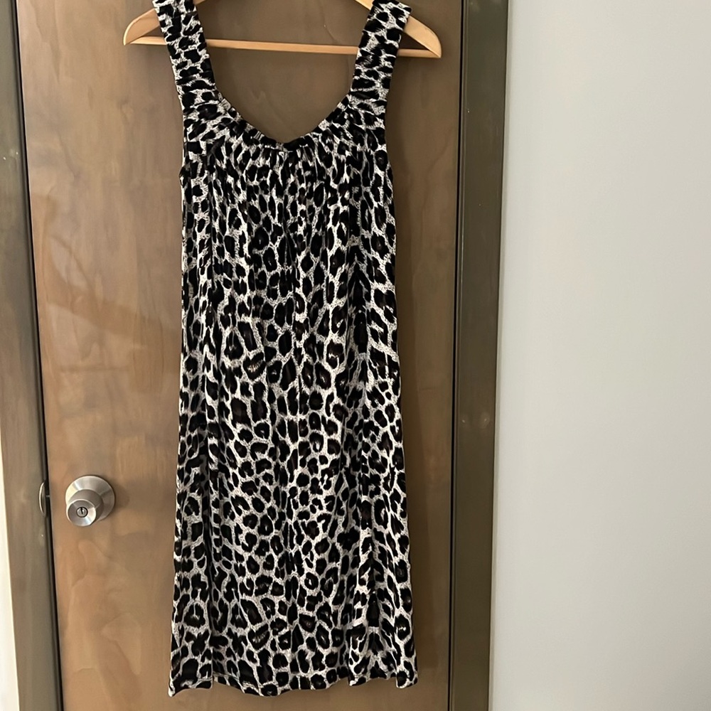 Lynn Ritchie Black Animal Print Dress